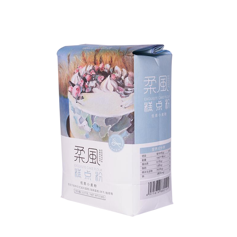 王后柔风系列糕点粉 低筋小麦粉面粉戚风蛋糕曲奇烘焙材料2.5kg