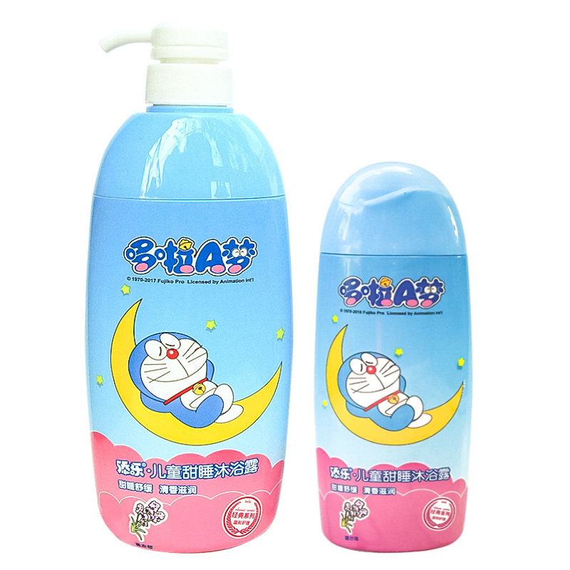 哆啦A梦儿童薰衣草滋润沐浴露