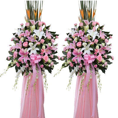 上海花篮开业鲜花同城乔迁庆典