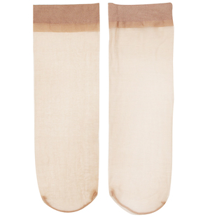 脚尖全透明短丝袜0d水晶丝玻璃丝短袜子性感肉色夏季隐形超薄款女