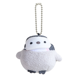 日系黄色企鹅书包小公仔挂件ins网红治愈钥匙扣玩偶毛绒情侣挂架