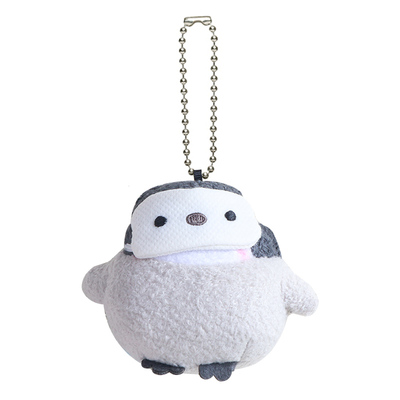 黄色企鹅ins治愈毛绒挂架钥匙扣