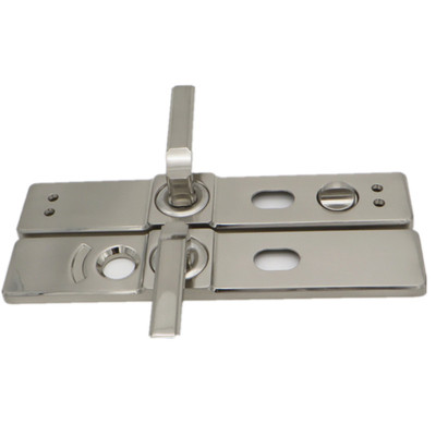 适用于清林大锁 盼盼一品防盗门专用清林 把手拉手面板双锁孔