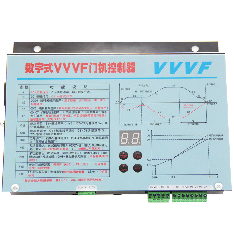 适用于展鹏门机变频器数字式VVVF门控制器FE-D3000-A-G1全新原装