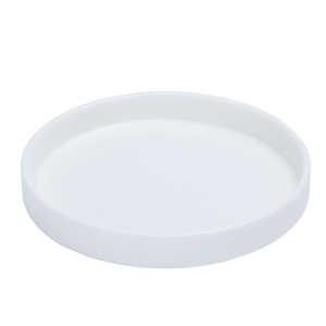 壶承盘干泡台 素烧羊脂玉瓷 陶瓷茶承托盘 茶壶盖碗底座茶具配件