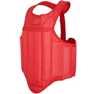 九日山散打护胸成人泰拳训练护具护身格斗搏击护甲儿童跆拳道护胸