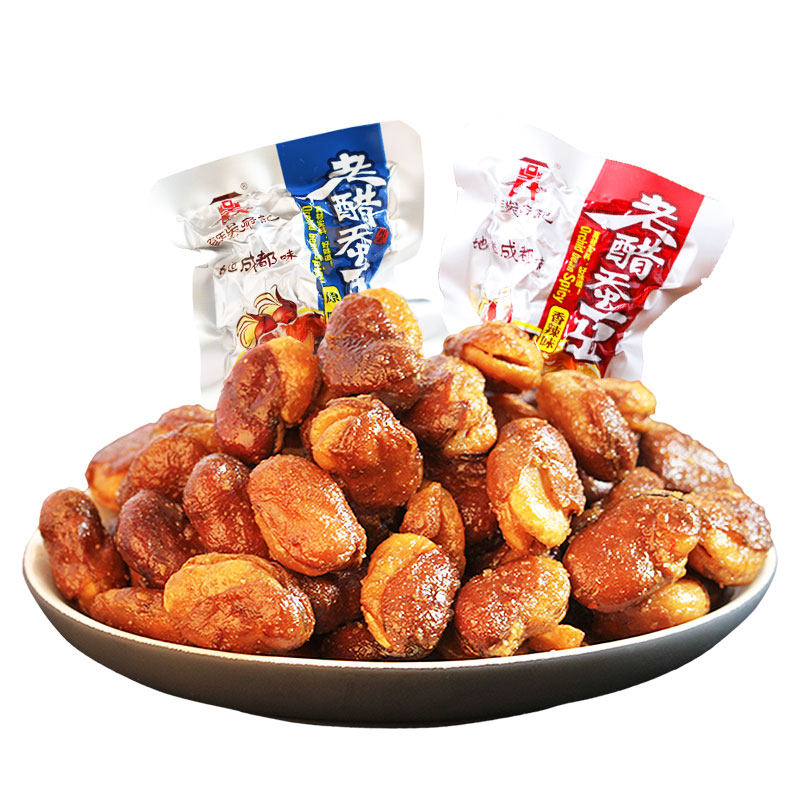 四川特产成都小吃458g老醋蚕豆