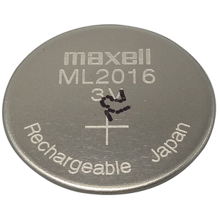 Maxell麦克赛尔ML2016锂电子可充电纽扣电池3V设备主板光动能手表