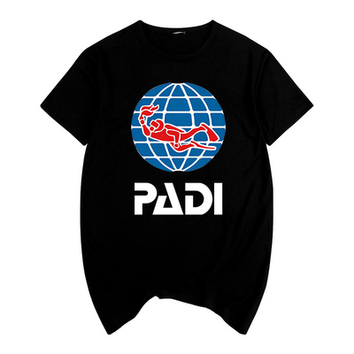 怒海潜将scuba diving气瓶深潜水员diver极限运动游泳男女短袖T恤