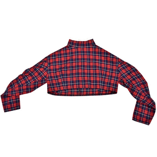 韩国女团BLACKPINK同款格子上衣爵士街舞宽松显瘦韩舞上衣女JAZZ