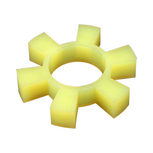 聚氨脂六角减震块耐高温联轴器T型弹性牛筋梅花弹性圈缓冲垫 对轮