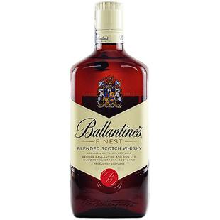 百龄坛特醇苏格兰威士忌700mL洋酒调可乐桶鸡尾酒基酒Ballantines