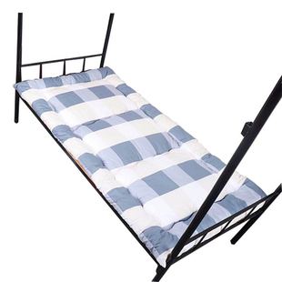 学生床垫上下铺铁架床宿舍床褥被单双人0.9m1.2米1可折叠防滑护垫