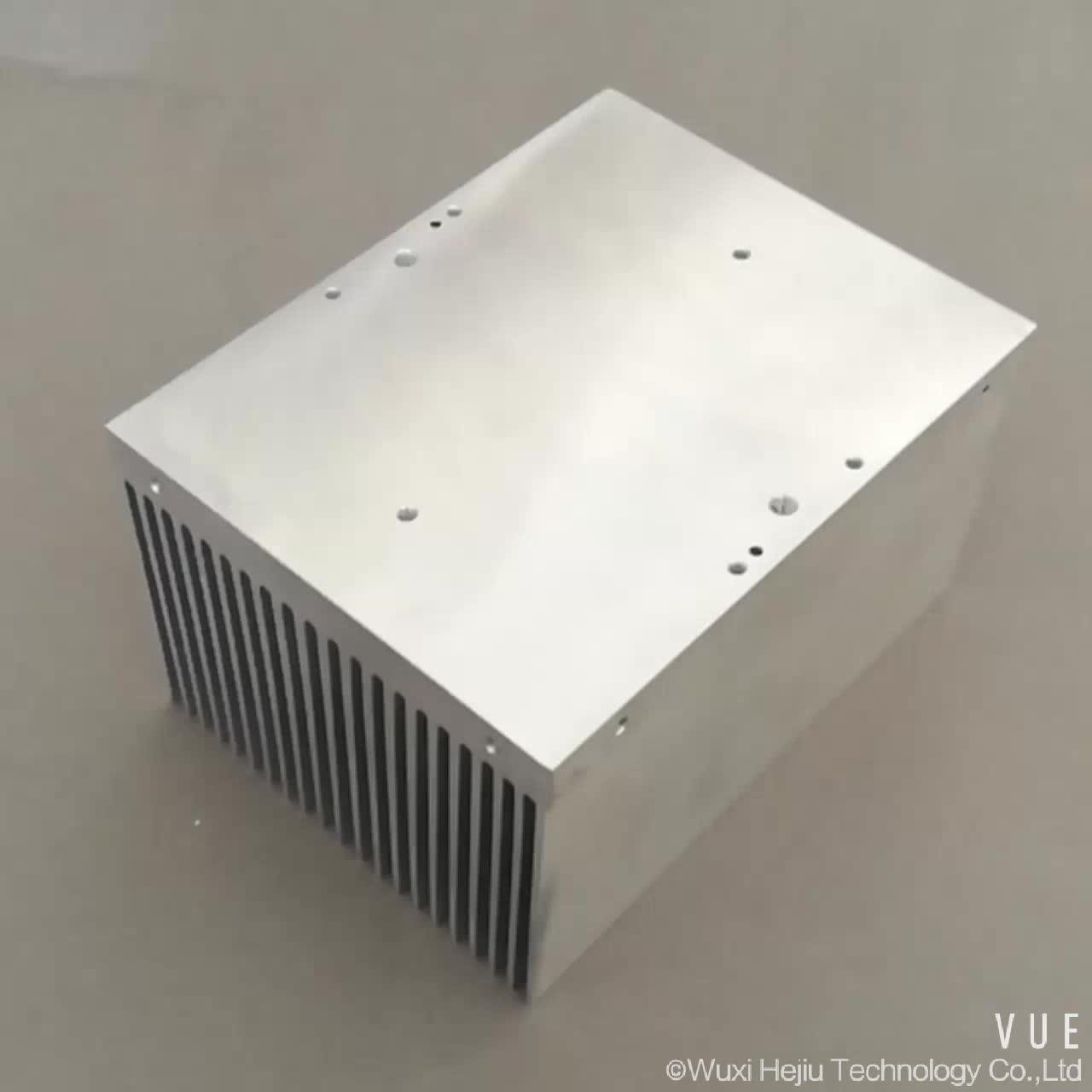 Extrusion Heat Sink 94(w)*70(h)*120(l)mm With High And Dense Fins;high