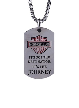 男士钛钢蹦迪街头风情侣锁骨链