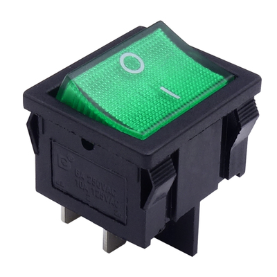 船型开关 4脚 kcd1kcd5船型开关  小开关按钮 小型 船型 红绿