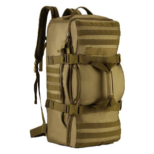 战术双肩包滑雪大号背囊户外旅行大容量背包男防水露营户外60L包