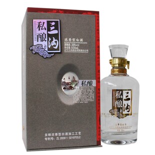 纯粮酿造 三沟私酿52度整箱4瓶×500mL多粮浓香型白酒工艺礼品酒
