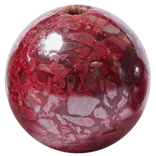 辰世红朱砂散珠DIY手工串珠配件手链散件水晶佛圆珠子手串配饰品