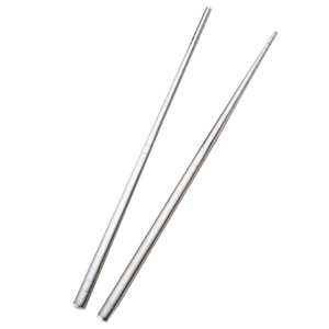 朗维抗菌不锈钢餐具儿童筷子20cm空心防滑隔热婴童学生家用小快子