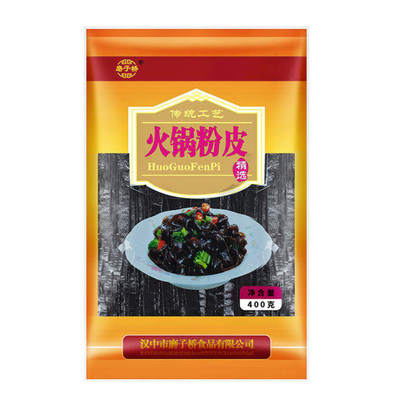 磨子桥火锅粉皮/袋纯400G素食