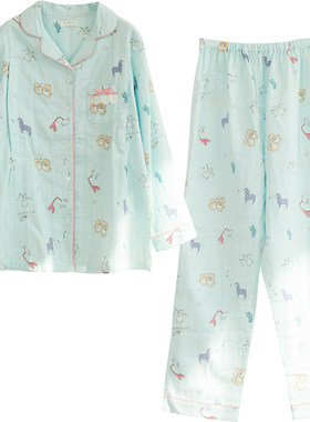 家の时光春夏纯棉产妇出院月子服