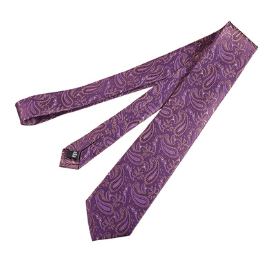 necktie欧美紫色新郎结婚领带