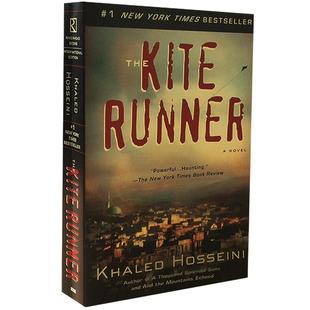 英文原版 The Kite Runner 追风筝的人 卡勒德.胡赛尼 灿烂千阳和群山回唱的作者朗读者张一山 经典名著小说 进口正版