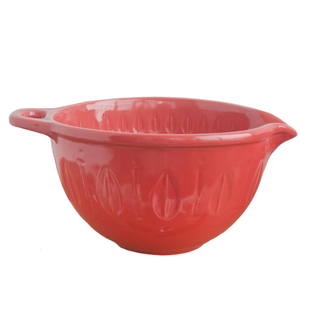 大容量带把带嘴陶瓷碗网红引流碗导流碗搅拌盆揉面盆打蛋盆瑕疵