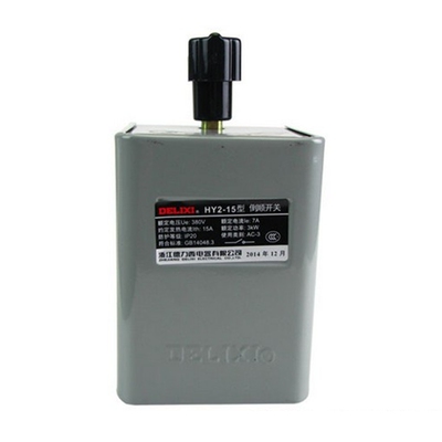 正品中国德力西倒顺开关HY2-15倒顺开关380V 220V 正反转开关15A