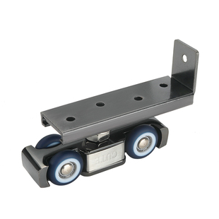 固特吊轨滑轮上轨道静音承重尼龙厨房玻璃卫生间移动木推拉门配件