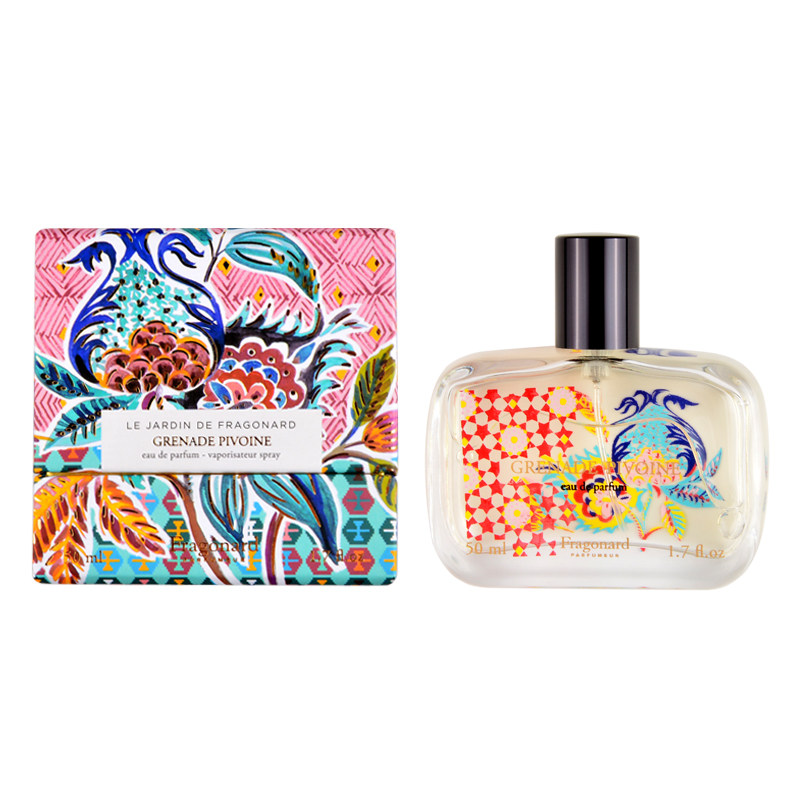 好闻 法国fragonard花宫娜香水花园系列女士淡香精50ml牡丹石榴 折九七粉丝福利购