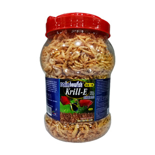 彩鱼红 南极磷虾3L金龙鱼地图观赏鱼血鹦鹉热带鱼增色虾干