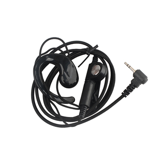 对讲机耳机单孔T头耳机线迷你手台耳麦匠克中晨通用对机讲耳挂式