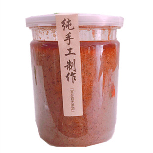周师傅麻虾酱下饭酱盐城东台大丰特产纯手工熬制500g包邮
