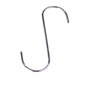 不锈钢s钩厨房壁挂免打孔墙壁衣勾挂蚊帐的钩子门上S型挂钩小强力