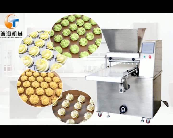 Commercial Automatic Cookies Baking Machine / Biscuits Making Machine Buy Cracker Machine