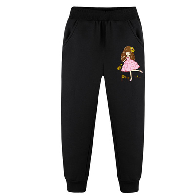 外穿打底大童冬季加厚羊羔绒棉裤