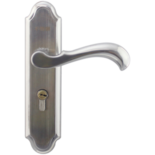 室内免打孔门锁家用通用型卧室房门锁大小50木门锁上提反锁门把手