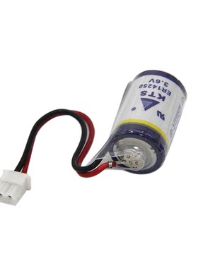 适用kts ER14250 3.6V台达编程器DVP-32EH DVP-80EH系列plc锂电池