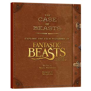 神奇动物在哪里 电影档案设定集 英文原版 精装皮革收藏版 The Case of Fantastic Beast 哈利波特周边画册Harry Potter 英语书籍