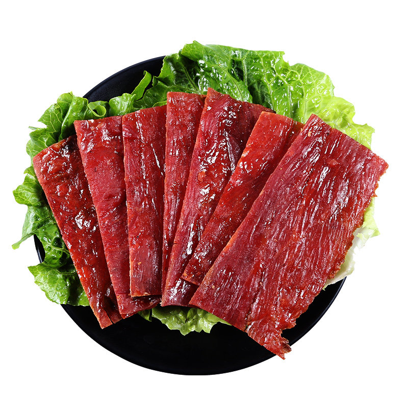 丹桂靖江猪肉脯自然片好吃不贵