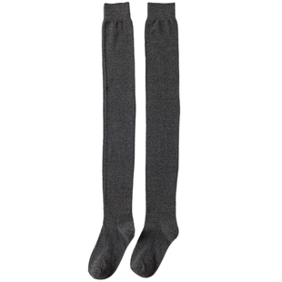 加长春秋款长筒袜女过膝高筒防滑秋冬过膝盖棉袜超长大码大腿袜子