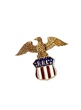 RRL衣酷  RRL Enameled Eagle Pin