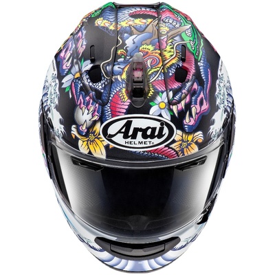 arairx7x全盔东瀛龙芳贺五芒星TT