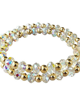 甜美风超闪百搭送女友水晶手链