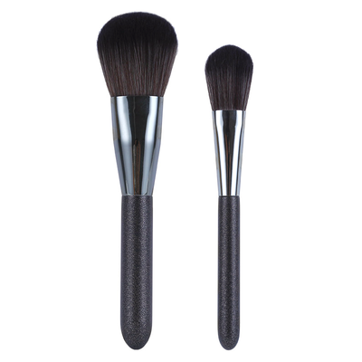 扁头腮红刷散粉刷组合软毛纤维毛