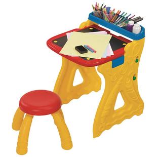 Crayola绘儿乐双面磁性儿童室内折叠画板画架黑板写字板启智玩具