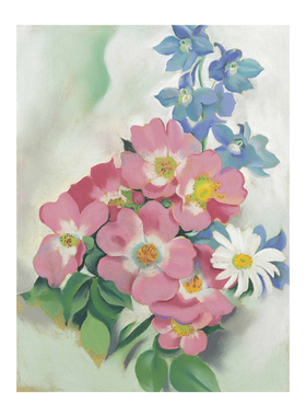 欧姬芙艺术风客厅书房玄关装饰画