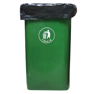 垃圾袋大号物业桶酒店超大特厚环卫黑色商用60厨房80塑料袋100L升